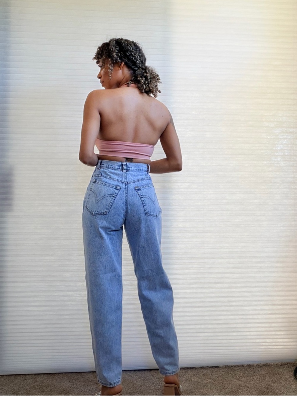 Vintage Palm Springs Yacht Club High Rise Denim Jeans - Picture 5 of 16